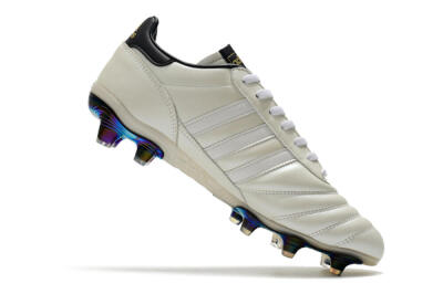 Men's Adidas Copa Mundial 21 FG Firm Ground Low-Tops Football Boots - Beige/Black/White