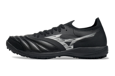 Men's Mizuno Morelia Neo Sala M8 TF Artificial Turf Low-Tops Football Shoes - Black/White