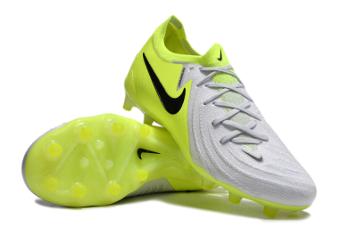 Men's Nike Phantom Luna Elite Artificial Grass Low-Tops Football Boots - Yellow/Grey/Black