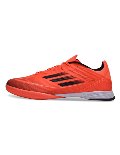 Unisex Adidas F50 Elite IC Indoor & Futsal Low-Tops Football Shoes - Red/Black/White