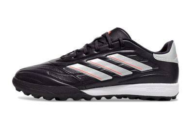 Men's Adidas Copa Pure 3 TF Artificial Turf Low-Tops Football Shoes - Black/Silver/White