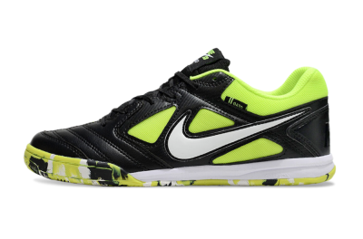 Unisex Supreme x Nike SB Gato IC Indoor & Futsal Low-Tops Football Shoes - Black/Yellow/White