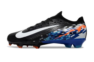 Unisex Nike Air Zoom Mercurial Vapor 16 Elite FG Firm Ground Low-Tops Football Boots - Black/Blue/Orange