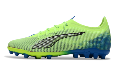 Men's Puma Ultra 5 Ultimate FG Firm Ground Low-Tops Football Boots - Yellow/Black/Blue