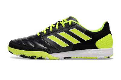 Men's Adidas Top Sala Competition IC Indoor & Futsal Low-Tops Football Shoes - Black/Yellow/White