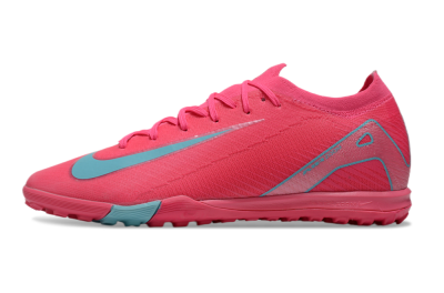 Unisex Nike Air Zoom Mercurial Vapor 16 Elite TF Artificial Turf Low-Tops Football Shoes - Pink/Jade/White