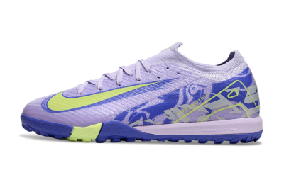 Unisex Nike Air Zoom Mercurial Vapor 16 Elite TF Artificial Turf Low-Tops Football Shoes - Purple/Yellow/Blue