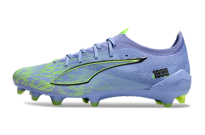 Men's Puma Ultra 5 Ultimate FG Firm Ground Low-Tops Football Boots - Blue/Yellow/Black