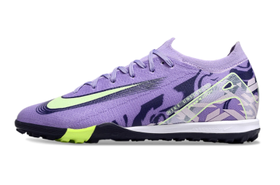 Unisex Nike Air Zoom Mercurial Vapor 16 Elite TF Artificial Turf Low-Tops Football Shoes - Purple/Yellow/White