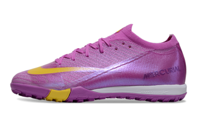 Unisex Nike Air Zoom Mercurial Vapor 16 Elite TF Artificial Turf Low-Tops Football Shoes - Purple/Yellow/White