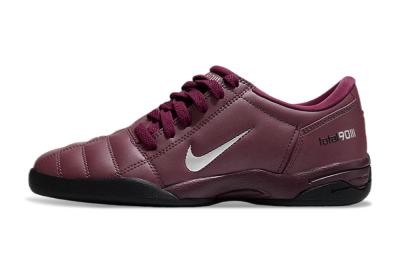 Men's Nike Total 90 II IC Indoor & Futsal Low-Tops Football Shoes - Red/Black/White