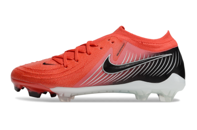 Men's Nike Phantom Luna Elite FG Firm Ground Low-Tops Football Boots - Red/Black/White
