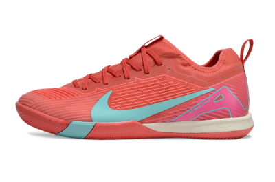 Men's Nike Air Zoom Mercurial Vapor 16 Pro IC Indoor & Futsal Low-Tops Football Shoes - Red/Jade/Pink
