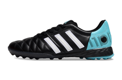 Men's Adidas Adipure 11Pro x PD25 Trx TF Artificial Turf Low-Tops Football Shoes - Black/White/Blue