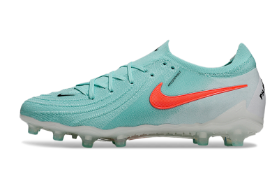 Men's Nike Phantom GX Elite AG Artificial Grass Low-Tops Football Boots - Jade/Red/White