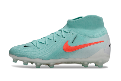 Men's Nike Phantom Luna Elite AG Artificial Grass High-Tops Football Boots - Jade/Red/White