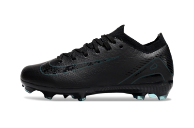 Kids Nike Air Zoom Mercurial Vapor 16 Elite FG Firm Ground Low-Tops Football Boots - Black/Blue