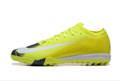 Men's Nike Air Zoom Mercurial Vapor 16 Elite TF Artificial Turf Low-Tops Football Shoes - Yellow/Black/White