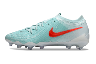 Men's Nike Phantom GX Elite AG Artificial Grass Low-Tops Football Boots - Jade/Red/White