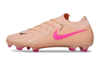 Men's Nike Phantom GX 2 Elite FG Firm Ground Low-Tops Football Boots - Pink/Black