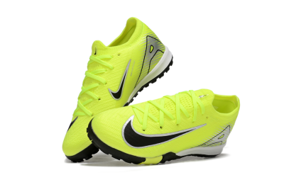 Kids Nike Air Zoom Mercurial Vapor 16 Elite TF Artificial Turf Low-Tops Football Shoes - Yellow/Black/Silver