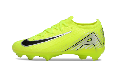 Kids Nike Air Zoom Mercurial Vapor 16 Elite FG Firm Ground Low-Tops Football Boots - Yellow/Black/Silver