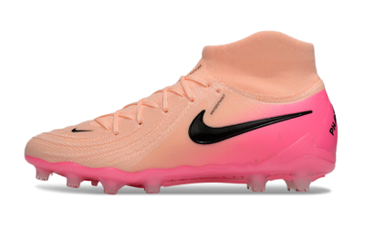 Men's Nike Phantom Luna Elite AG Artificial Grass High-Tops Football Boots - Pink/Black
