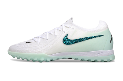 Unisex Nike Phantom GX 2 Elite TF Artificial Turf Low-Tops Football Shoes - Beige/Green