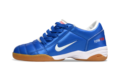 Kids Nike Total 90 III IC Indoor & Futsal Low-Tops Football Shoes - Blue/White