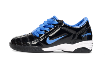 Kids Nike Total 90 III IC Indoor & Futsal Low-Tops Football Shoes - Black/Blue/White