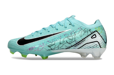 Men's Nike Air Zoom Mercurial Vapor 16 Elite FG Firm Ground Low-Tops Football Boots - Blue/White/Black