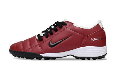 Unisex Nike Total 90 III TF Artificial Turf Low-Tops Football Shoes - Red/Black/White