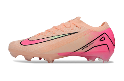 Unisex Nike Air Zoom Mercurial Vapor 16 Elite FG Firm Ground Low-Tops Football Boots - Pink/Black