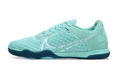 Men's Nike React Gato IC Indoor & Futsal Low-Tops Football Shoes - Jade/White