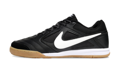 Men's Nike SB Gato IC Indoor & Futsal Low-Tops Football Shoes - Black/White