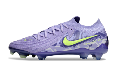 Men's Nike Phantom GX 2 Elite FG Firm Ground Low-Tops Football Boots - Purple/Yellow