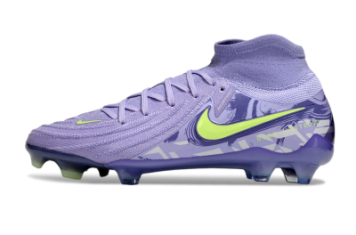 Men's Nike Phantom Luna Elite FG Firm Ground High-Tops Football Boots - Purple/Yellow