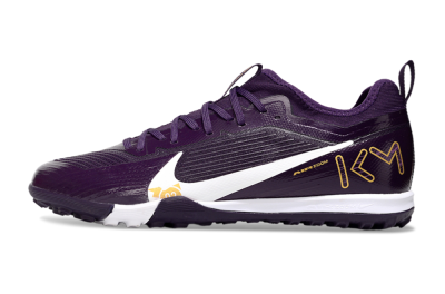 Men's Nike Air Zoom Mercurial Vapor 16 Elite TF Artificial Turf Low-Tops Football Shoes - Purple/White/Gold