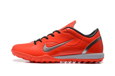 Men's Nike Air Zoom Mercurial Vapor 1 Elite TF Artificial Turf Low-Tops Football Shoes - Red/Silver