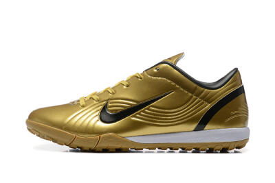 Men's Nike Air Zoom Mercurial Vapor 1 Elite TF Artificial Turf Low-Tops Football Shoes - Gold/Black/White