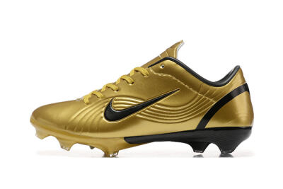 Men's Nike Air Zoom Mercurial Vapor 1 Elite FG Firm Ground Low-Tops Football Boots - Gold/Black