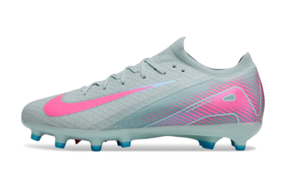 Unisex Nike Air Zoom Mercurial Vapor 16 Elite AG Artificial Grass Low-Tops Football Boots - Jade/Pink/White