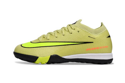 Kids Nike Air Zoom Mercurial Vapor 16 Elite TF Artificial Turf Low-Tops Football Shoes - Yellow/Black/Red