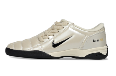 Men's Nike Total 90 III IC Indoor & Futsal Low-Tops Football Shoes - Beige/Black
