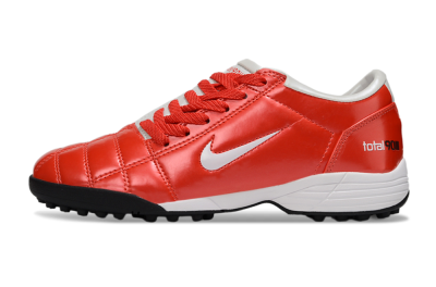 Unisex Nike Total 90 III TF Artificial Turf Low-Tops Football Shoes - Red/White/Black