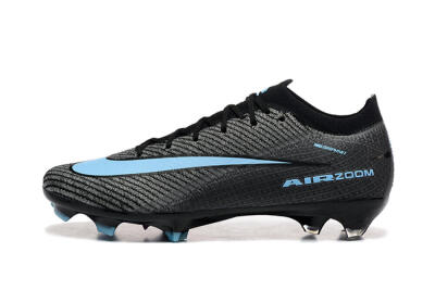 Men's Nike Air Zoom Mercurial Vapor 16 Elite FG Firm Ground Low-Tops Football Boots - Grey/Black/Jade