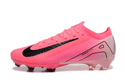 Men's Nike Air Zoom Mercurial Vapor 16 Elite FG Firm Ground Low-Tops Football Boots - Pink/Black