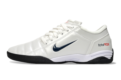 Unisex Nike Total 90 III IC Indoor & Futsal Low-Tops Football Shoes - Beige/Black/White