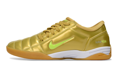 Unisex Nike Total 90 III IC Indoor & Futsal Low-Tops Football Shoes - Gold/Yellow/White