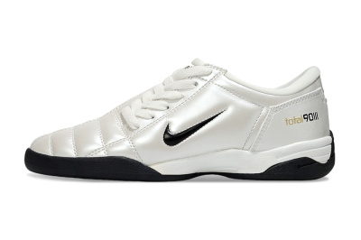 Men's Nike Total 90 III IC Indoor & Futsal Low-Tops Football Shoes - Beige/Black/White